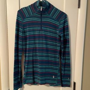 1/4-zip Smartwool (women's medium)